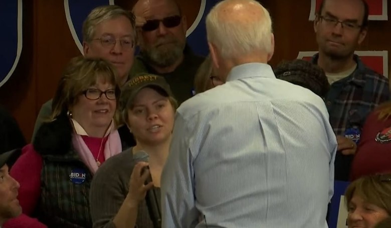 In NH, Biden Calls Woman "Lying Dog-Faced Pony Soldier" When She Brings Up Iowa
