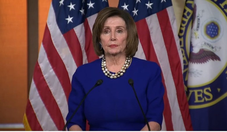 Nancy "That's Inappropriate" Pelosi Just Flipped off SOTU Guests and Accused Trump of Being on Drugs