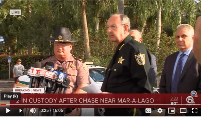 That Incident With the SUV Crashing the Barricades at Mar A Lago Yesterday Is Weirder Than We Realized