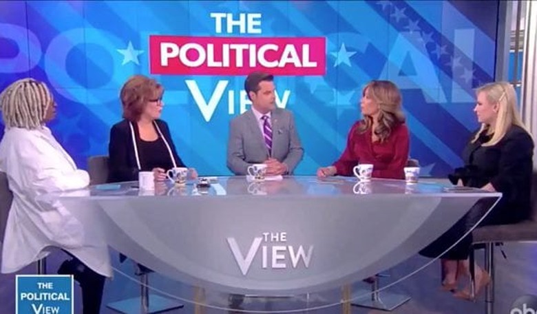 Matt Gaetz Goes on "The View" and Begins Running Circles Around Everyone