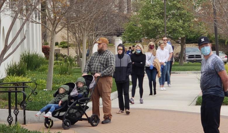 I Attended Rob McCoy's Palm Sunday Service, and It Was More Socially Distant Than Costco
