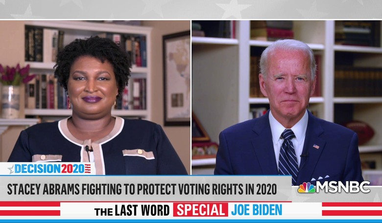 During Joint MSNBC Appearance, America Learns that Stacey Abrams Makes As Much Sense as Ramblin' Joe