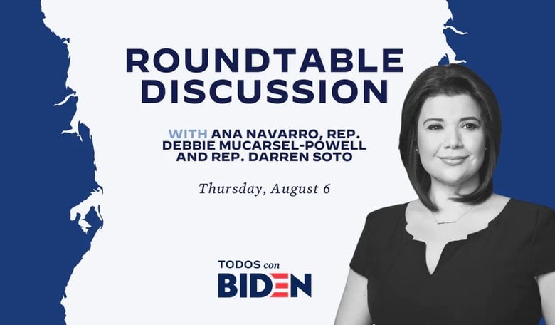 CNN's Ana Navarro Hosting "Organizing Event" For Joe Biden, a Man She Said Has "Amnesia for Real"