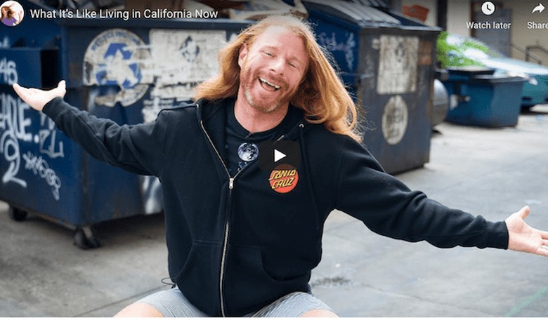 Hilarious: Comedian JP Sears Tells America What It's REALLY Like to Live in California These Days