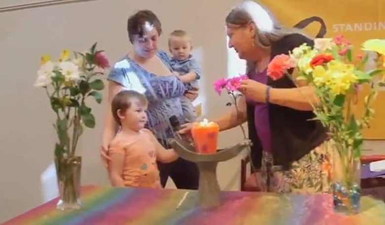 Cultish 'Church' Encourages Small Children to Come Out as Trans or Gay in Public Ceremony