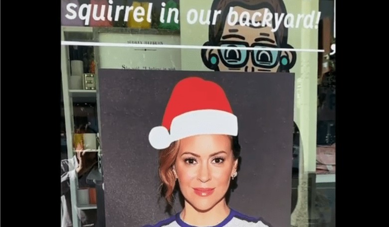 Trendy Boutique Kitson L.A. Skewers Alyssa Milano, Newsom, Fauci, Chrissy Teigen in Savage Window Display