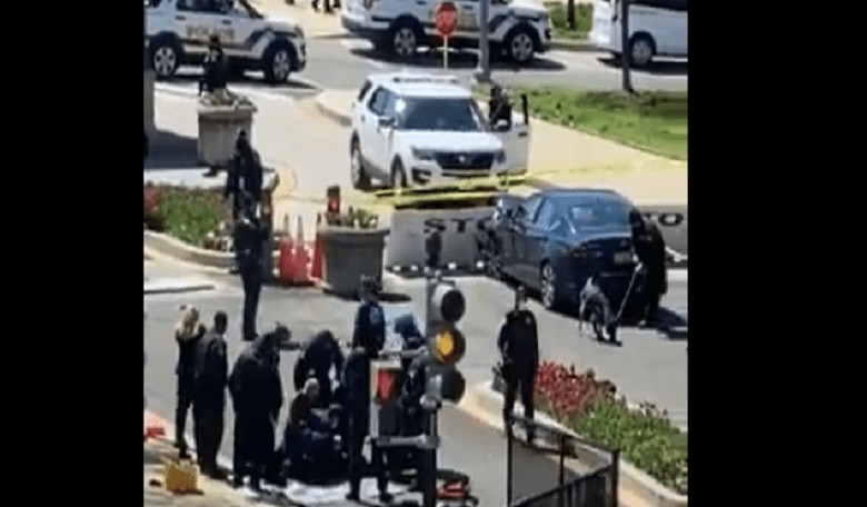 Capitol on Lockdown, Car Tried to Breach Barricade, Police Injured, At Least One Person Shot