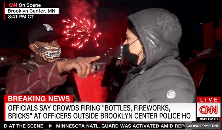 Must Watch: Protester Unloads on CNN Reporter With Expletive-Ridden Rant