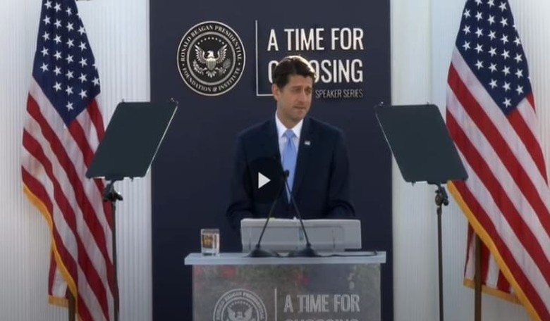 Paul Ryan Had Some Thoughts on the Future of the Republican Party—Did Anybody Stay Awake?