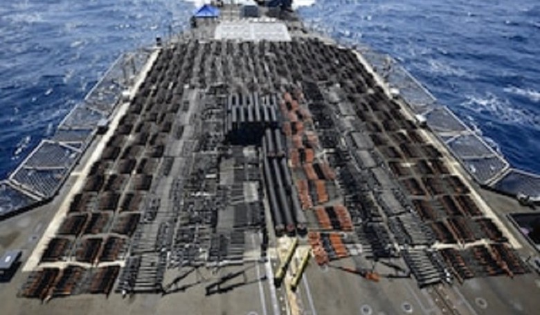 AP Report: Iran Suspected Source of 1000s of Military Arms Seized by US Navy