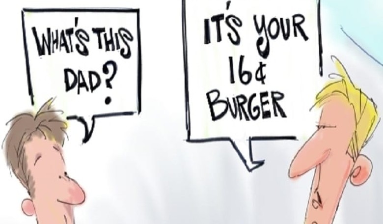 CODE RED COMICS: 16-Penny Burger. Nailed It!