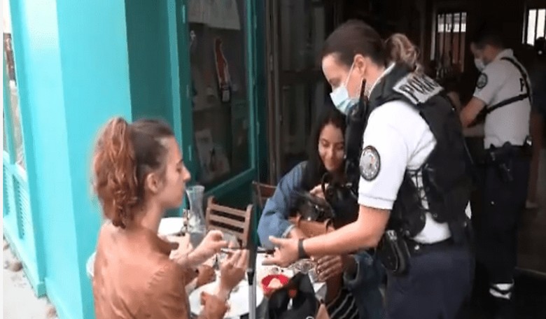 WATCH: Vaccine Passports Underway in France With Police Checks -- Papers, Please!