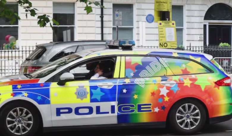 UK Police Turn Into Literal Clown Show As They Unveil New Rainbow-Themed "Hate Crime Cars"