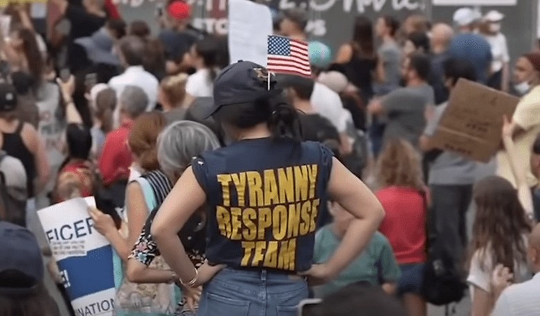 Watch: Huge Anti-Vaccine Mandate Protest in NYC, More Chanting Against Biden