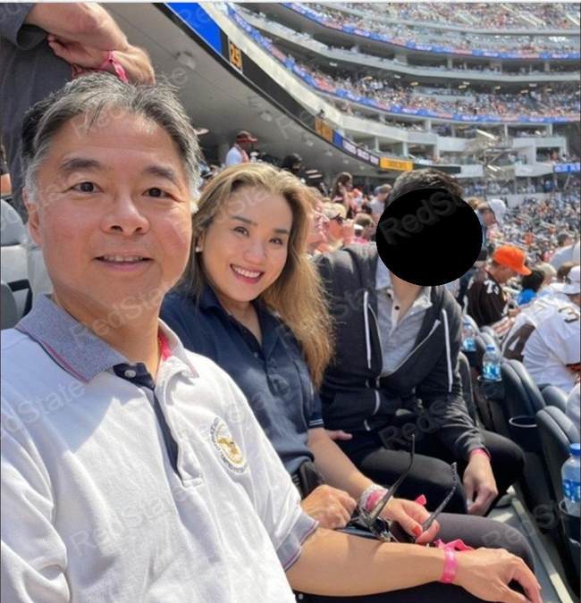 Ted Lieu Can't Fly to DC Due to 'Ongoing Health Emergency' But Went to Bermuda, Hawaii, Rams Game