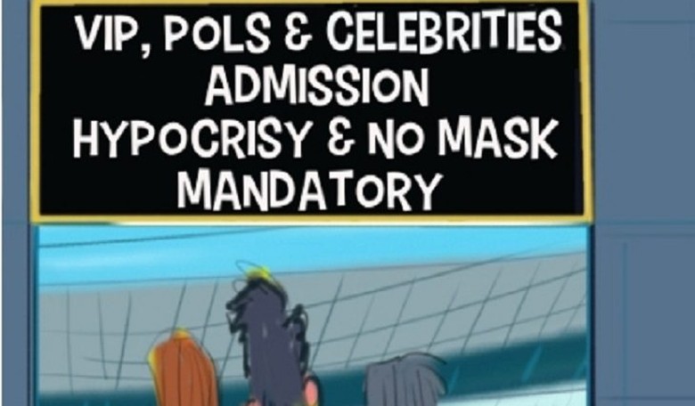 Monday Cartoon: Mask Policies - Separate and Unequal