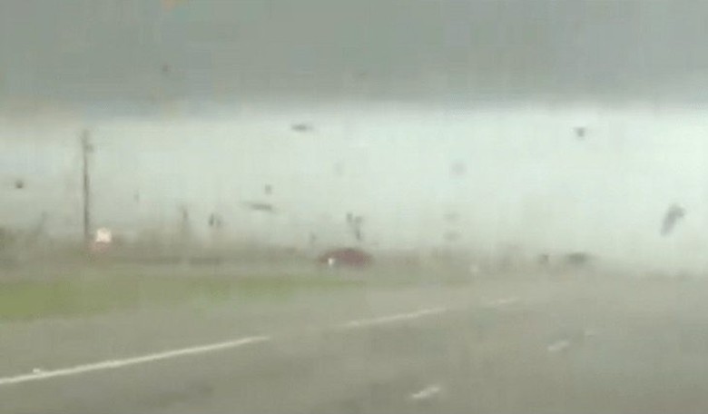 WATCH:  Stunning Footage of Truck Flipping in Tornado - and What Happened Next