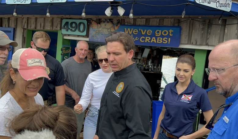 Report: Trump's Attacks on DeSantis in Midst of Hurricane Idalia Are Backfiring