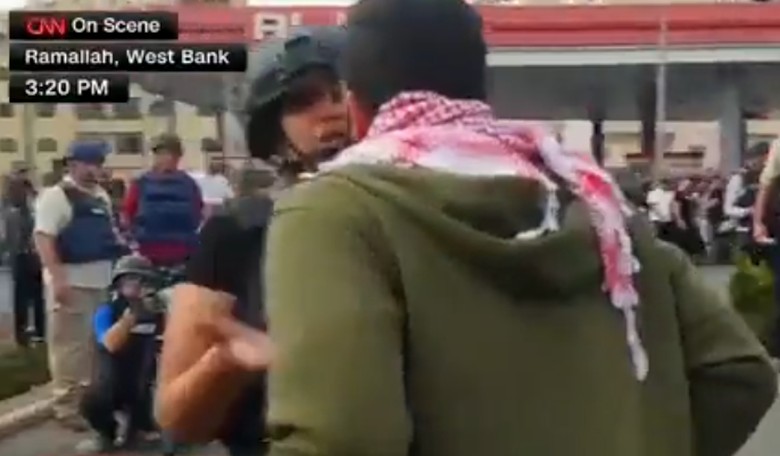 WATCH: Explosive Scene as CNN Reporter Accosted by Palestinians During Live Broadcast