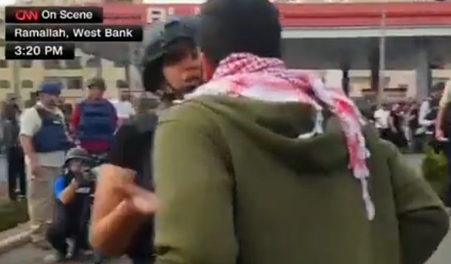 WATCH: Explosive Scene as CNN Reporter Accosted By Palestinians During Live Broadcast