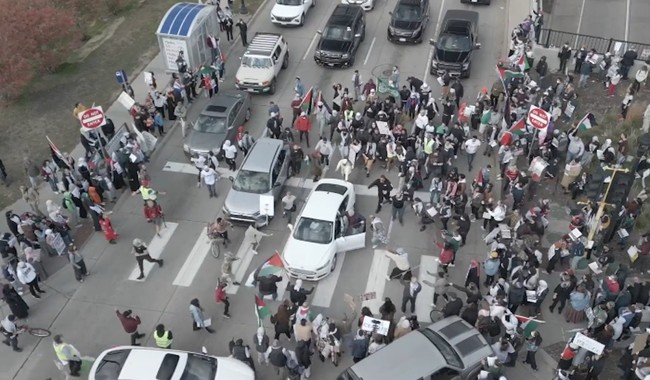 WATCH: Pro-Hamas Protest in Minneapolis Attacks Confused Old Man, Democrat Politician Implicated