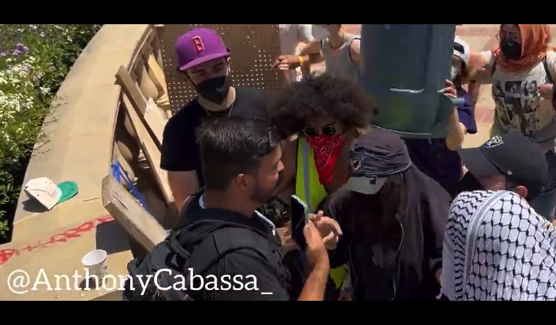 Veteran Independent Journalist Attacked, Held Captive at UCLA During Pro-Hamas Protests, Cops Do Nothing