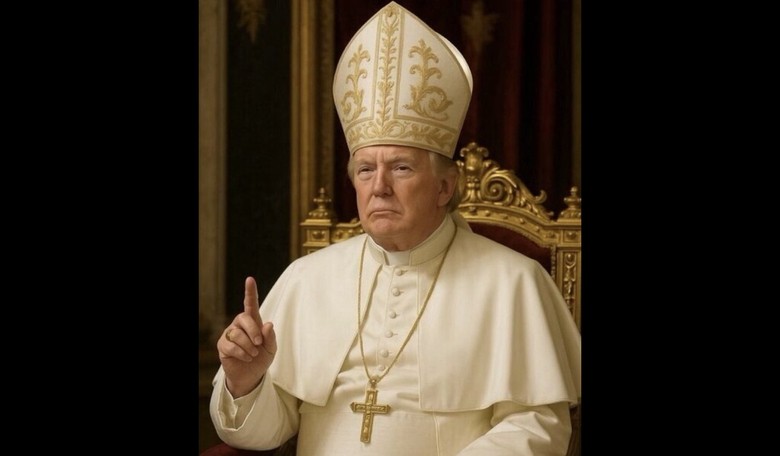 Donald Trump Sets Internet on Fire As He Posts AI Picture of Himself As Pope