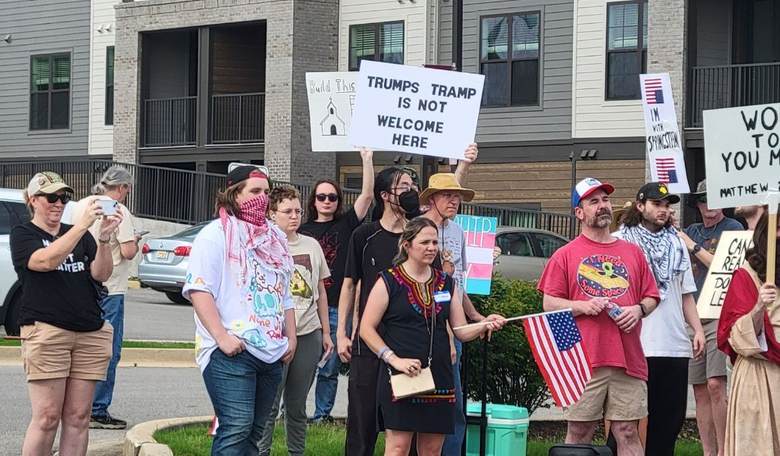 'Turn or Burn' Preacher Bests the 50501-Indivisible Bunch at Moms for Liberty Gala featuring MTG