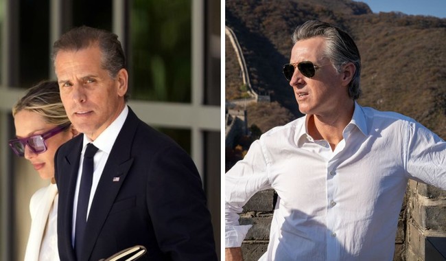 Newsom Retained Hunter Biden's Attorney in Alleged Federal Criminal Investigation