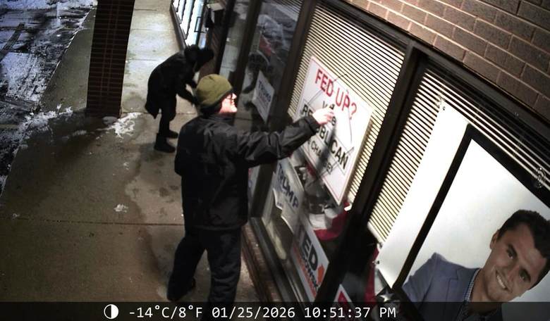 Far-Left Activists Who Defaced GOP Headquarters With Nazi Symbols Get Outrageous Sentence