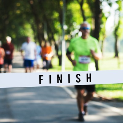 Morning Minute: Run Through the Tape