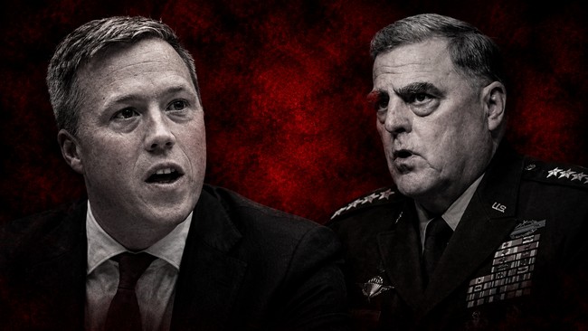 Milley, Driscoll Partied With ‘Signalgate’ Reporter, Hegseth Critics at Fired Army Spox's Bash