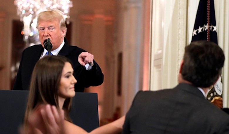 Trump WH To CNN: Shove It, We Can Regulate Insufferable Journalists...Like Jim Acosta; UPDATE: Judge Overseeing Lawsuit Is Trump-Appointed 
