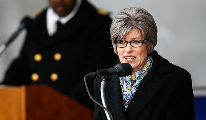 Iowa Democrat Just Edited an Ad to Make It Look Like Joni Ernst Is Shooting Him