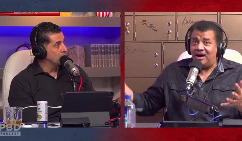WATCH Neil deGrasse Tyson just freakin' LOSE IT when his host dares question COVID vaccine (video)