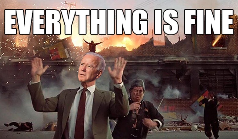 President Biden gives his 'word as a Biden' and LOL