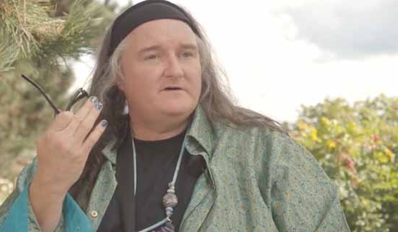 Poet and professor tells parents the bubbles he's blowing will make their children queer