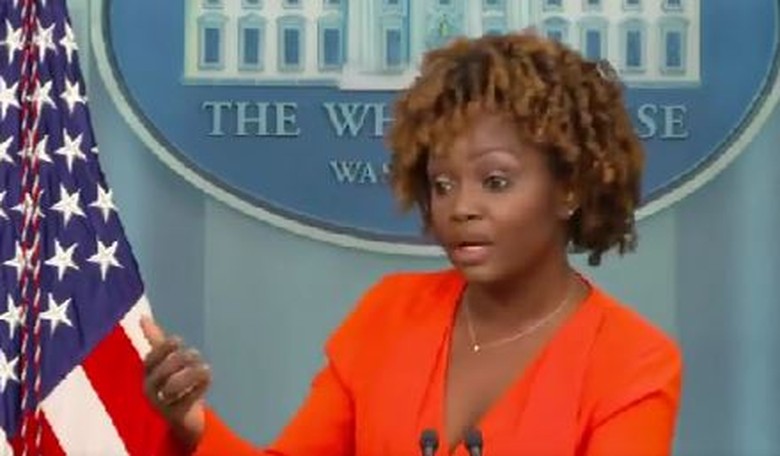 Karine Jean-Pierre spins herself into a hole while being grilled about Biden & classified docs