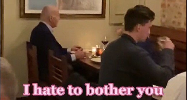 LOL: The Left eating the Left is on the menu as Code Pink crashes Biden's DC dinner