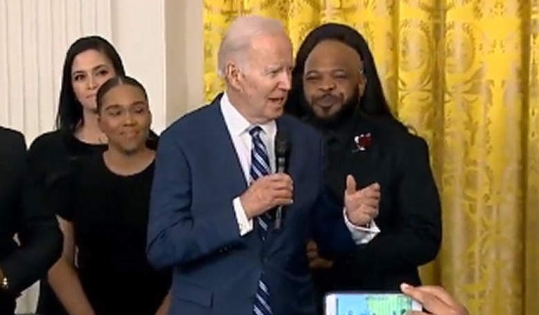 Joe Biden ONCE AGAIN claims that he grew up going to a black church