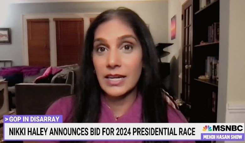 Awkward: Siraj Hashmi catches Nikki Haley critic Asha Rangappa '[changing] her name again'