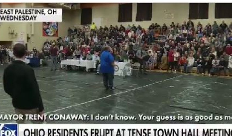 East Palestine mayor tells residents when he first heard anything from the Biden WH