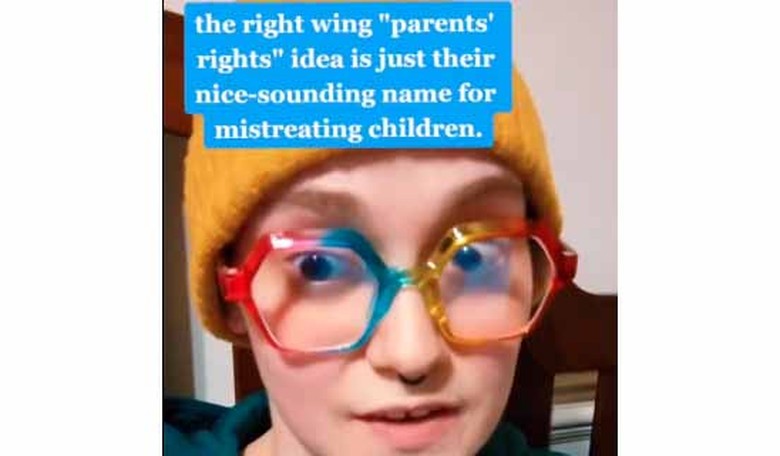 Teacher says that right-wing 'parents' rights' movement is 'literally just fascism'