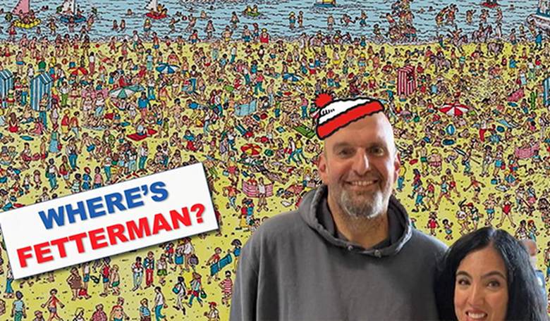 Where's Fetterman? The Senator's absence spurs memes, conspiracy theories, and other hilarity