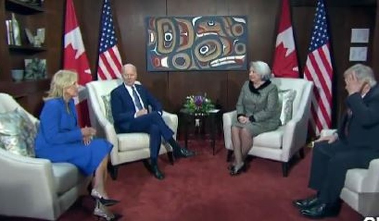 Jill Biden tells Canadian officials it's been really warm in the U.S. 'because of global warming'