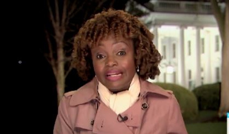 Karine Jean-Pierre sets word salad record while blaming Trump for Biden's border mess