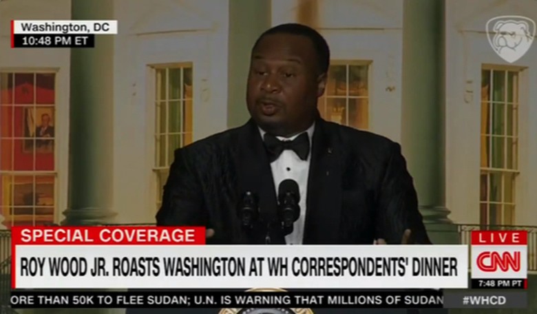 Roy Wood Jr. mocks media during #WHCD for their coverage of Trump versus Biden and LOL-BOOM (watch)