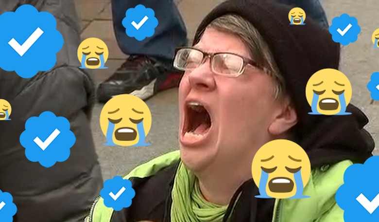 Bye bye blue checks! Elon Musk pulled the plug on legacy blue checks and the libs are SALTY! LOL!