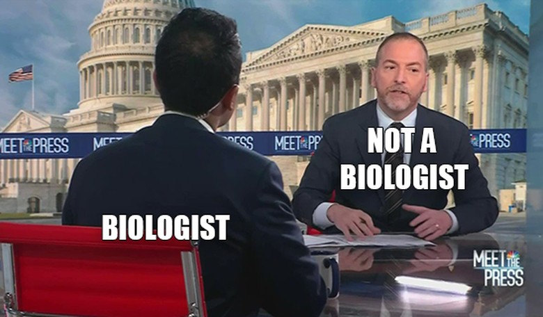 Noted scientist, Chuck Todd, questioned Harvard biologist, Vivek Ramaswamy, on the gender binary