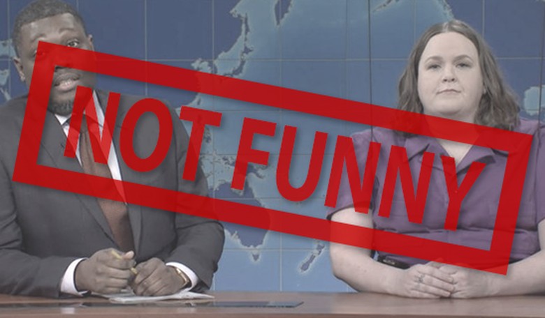 SNL identifies as not/funny - pushes trans activism on kids instead of doing comedy